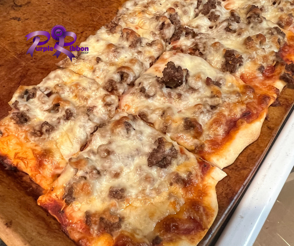 Easy Homemade Pizza – Purple Ribbon Beef