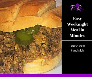 Picture of loose meat sandwich