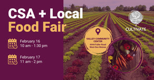 CSA + Local Food Fair