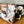 Cargar imagen en el visor de la galería, BOHO LUXE MAKEUP bag Genuine Hair On travel