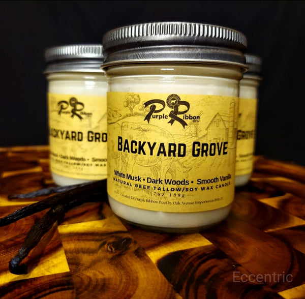 Natural Beef Tallow Candle
