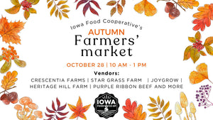 Autumn Farmers Market- Iowa Food Cooperative