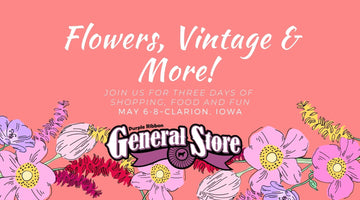 FLOWERS, VINTAGE & MORE SHOPPING EVENT