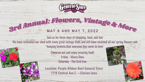 3rd Annual: Flowers, Vintage & More