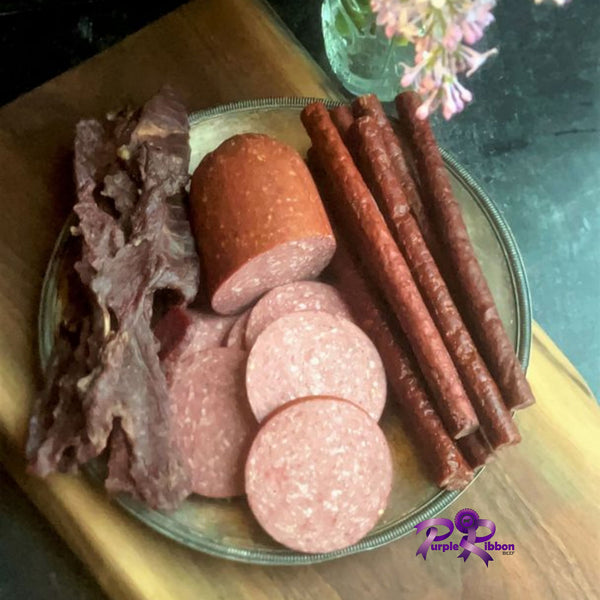 Cured Beef  and Summer Sausage and Sticks