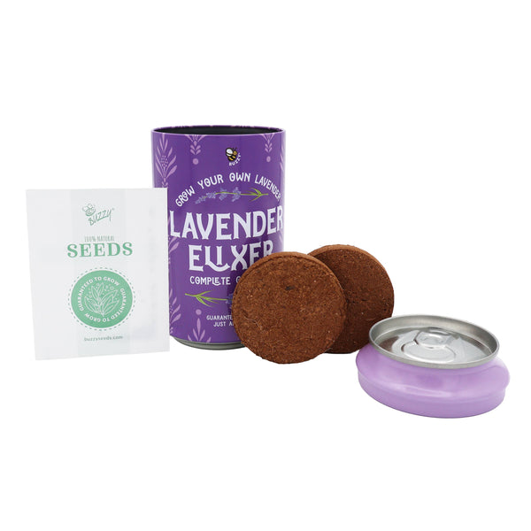 Soda Can Flower Grow Kit | Lavender Daisy Pansy | Garden Set