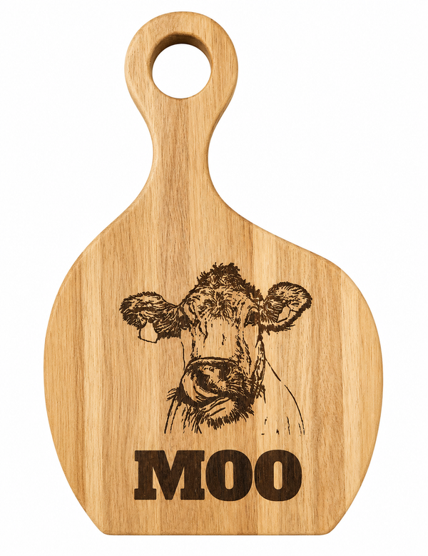 Cow Moo Cutting Board  6/cs