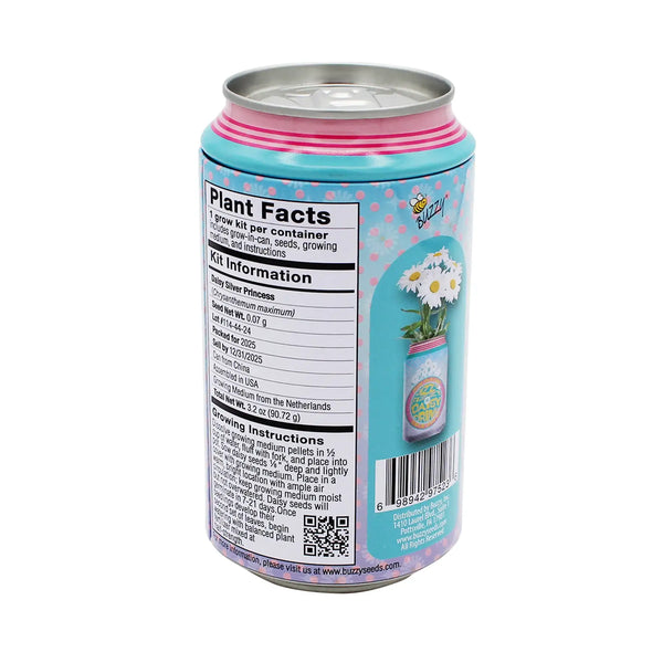 Soda Can Flower Grow Kit | Lavender Daisy Pansy | Garden Set