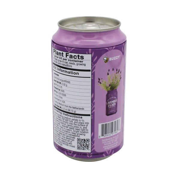 Soda Can Flower Grow Kit | Lavender Daisy Pansy | Garden Set