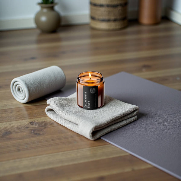 Eucalyptus Drift Wellness Candle | Beeswax + Tallow | 9 oz