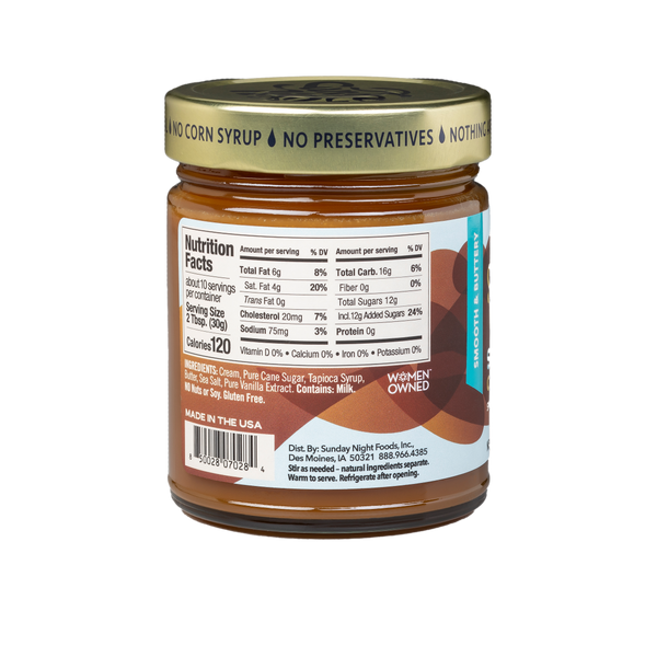 Sea Salt Caramel Sauce 10 oz
