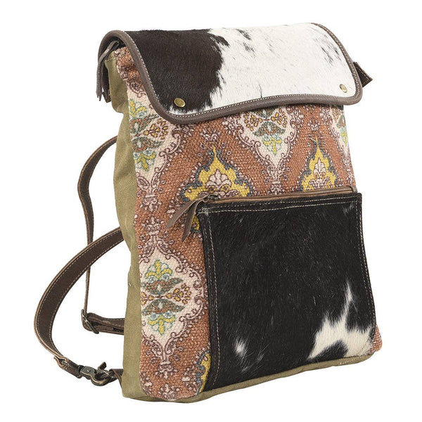 KB245 Backpack Upcycled Canvas Ladies Bag