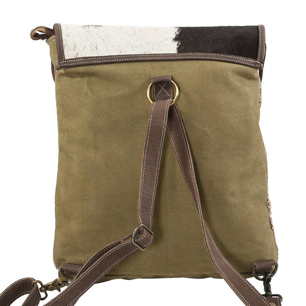 KB245 Backpack Upcycled Canvas Ladies Bag