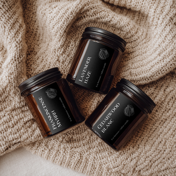 Eucalyptus Drift Wellness Candle | Beeswax + Tallow | 9 oz