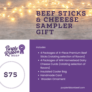 Beef Sticks & Cheese Sampler Gift