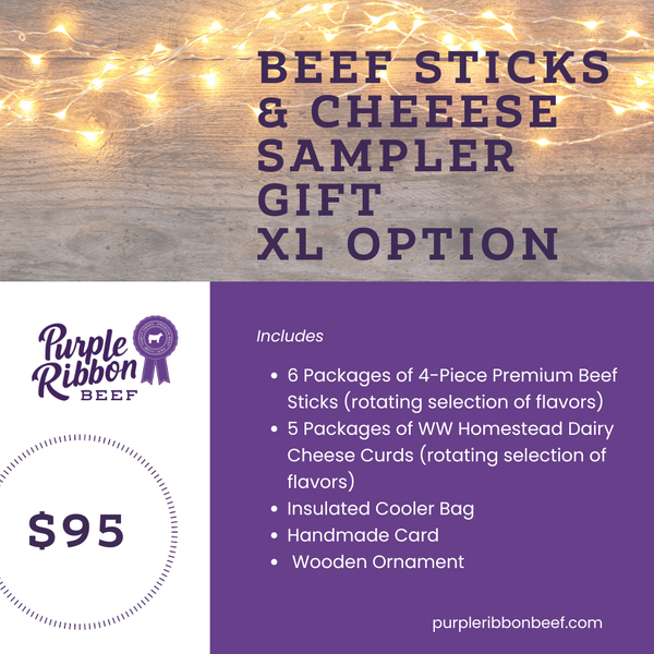 Beef Sticks & Cheese Sampler Gift