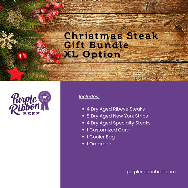 Christmas Steak Gift Bundle XL Details