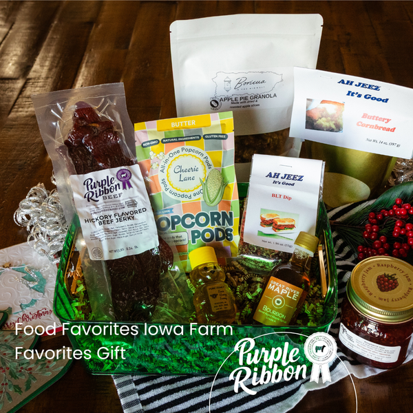 Build-Your-Own Purple Ribbon Gift Box