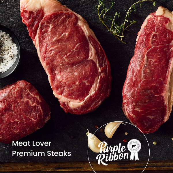 Build-Your-Own Purple Ribbon Gift Box