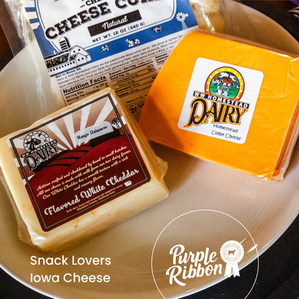 Build-Your-Own Purple Ribbon Gift Box