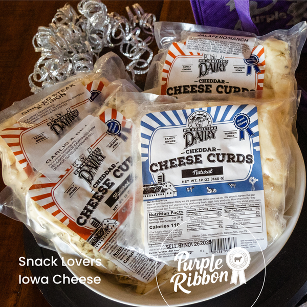 Build-Your-Own Purple Ribbon Gift Box