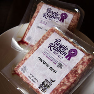 ground beef in package