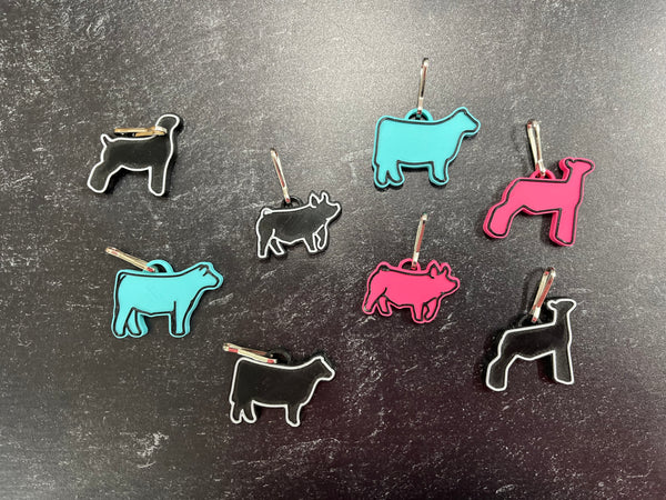 3D Printed Animal Zipper Pull