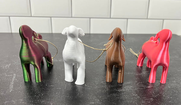 3D printed Animals Ornanments