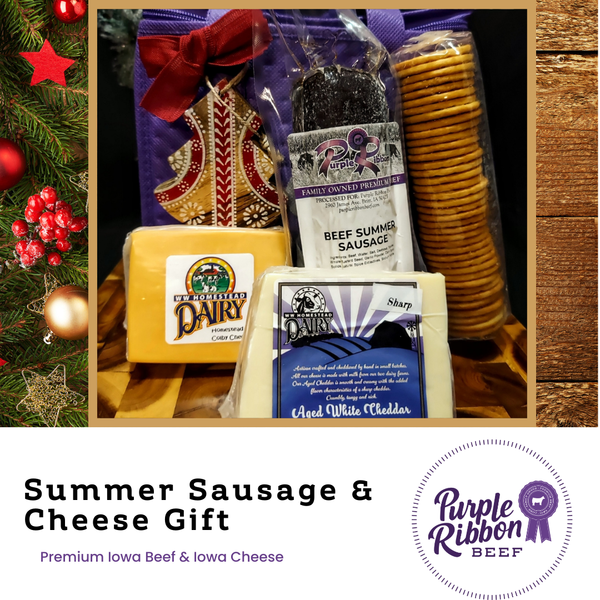 Summer Sausage and Cheese Gift 