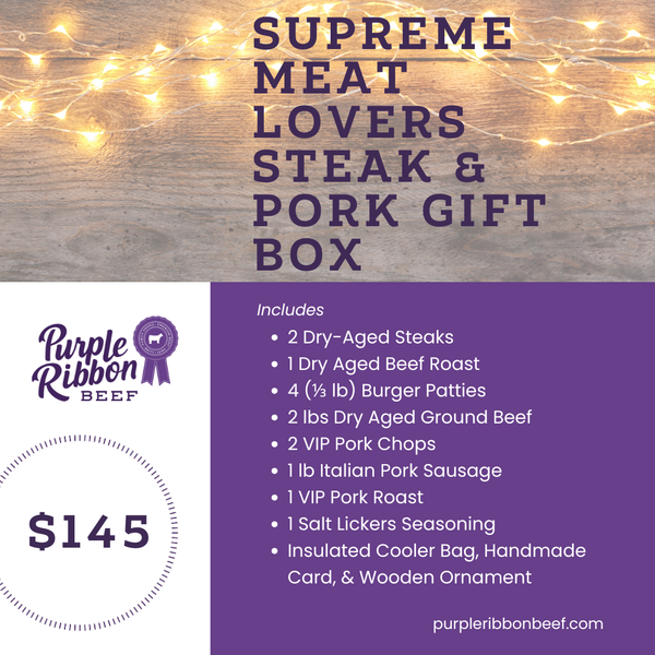 Supreme Meat Lovers Steak & Pork Gift Box