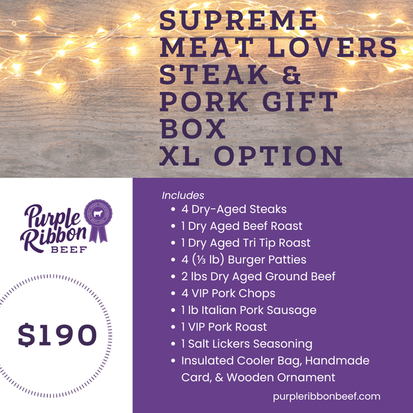 Supreme Meat Lovers Steak & Pork Gift Box