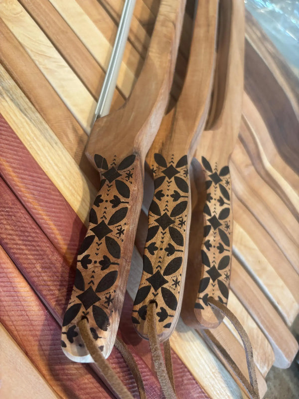 Handmade Wood Bread Knife for Sourdough and Artisan Breads