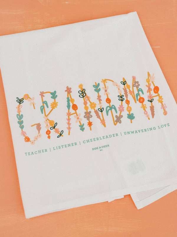 Grandma Flour Sack Towel | Mother's Day