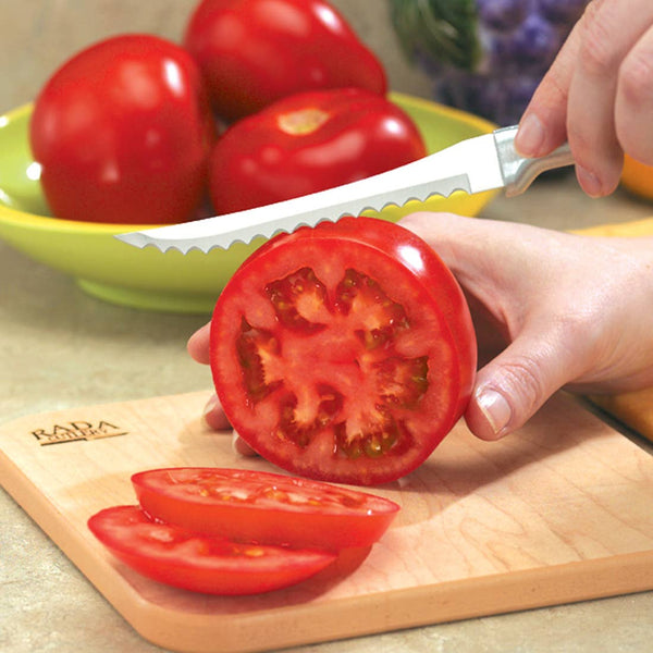 Silver Tomato Slicer