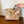 Cargar imagen en el visor de la galería, Color Block Floral Makeup Bag Travel Wash Pouch_CUAB00701
