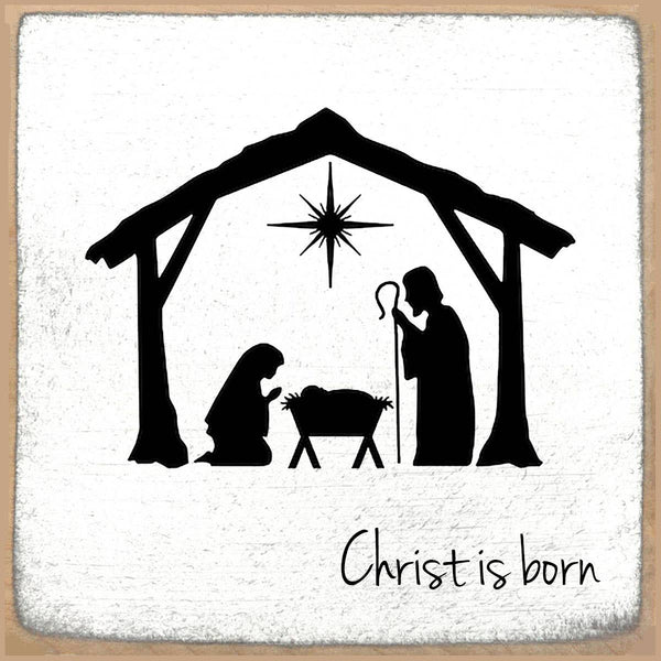 4X4-354 Christ is born